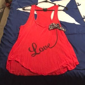 Cute love tank